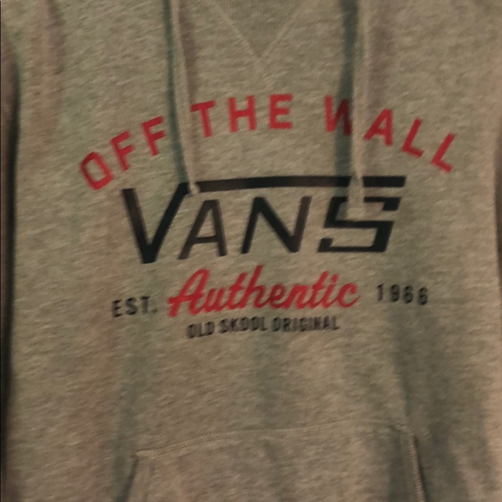 Vans sweatshirt. Off The Wall line